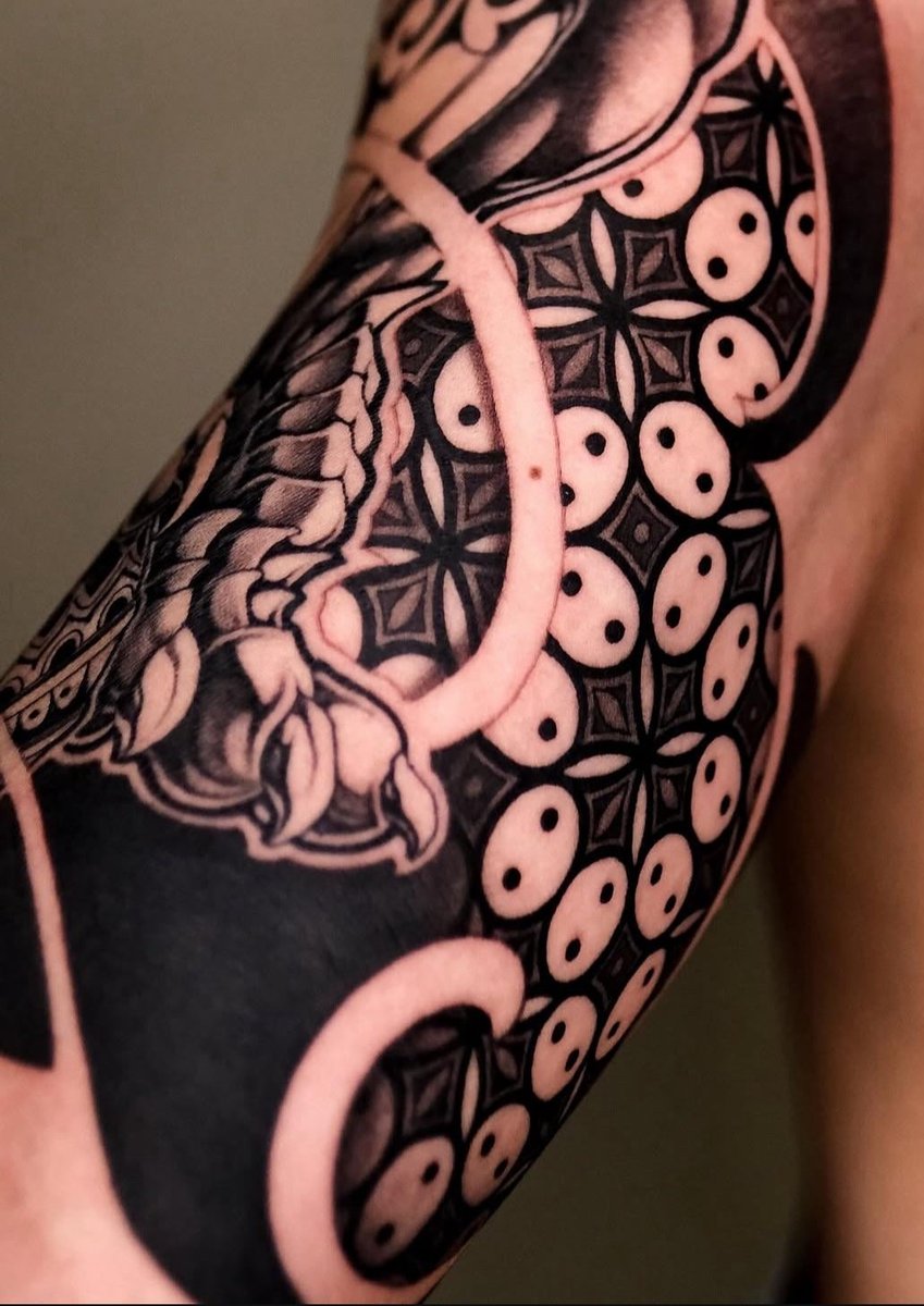 Photo of the tattoo titled Guardian Lion for Heritage