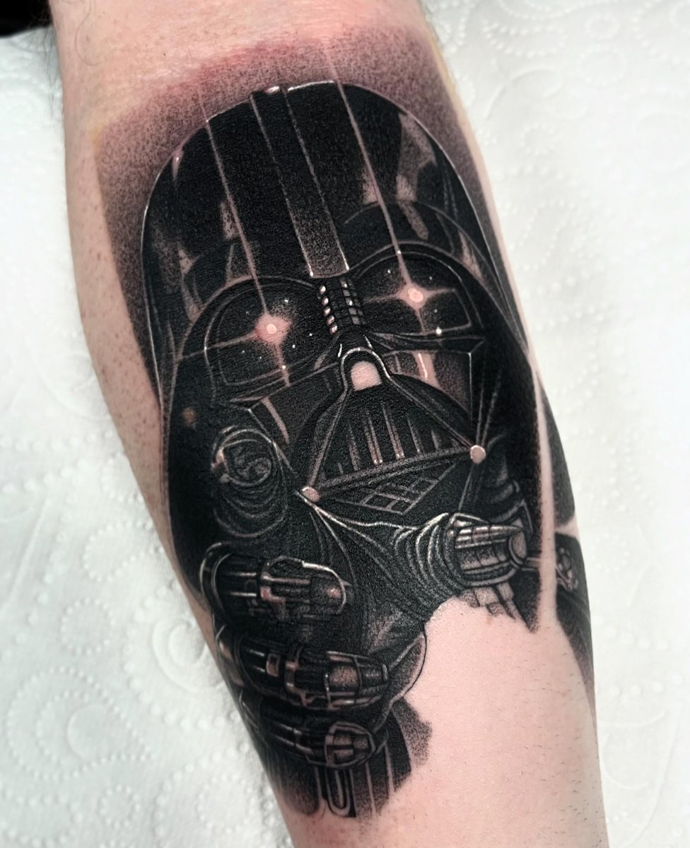 Photo of the tattoo titled Embracing My Inner Lord Vader