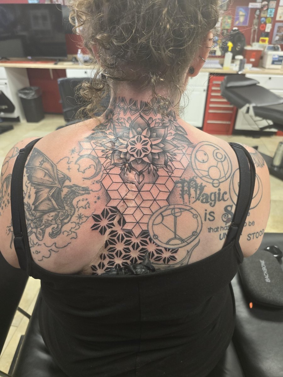 Photo of the tattoo titled From Scar to Stunning Art