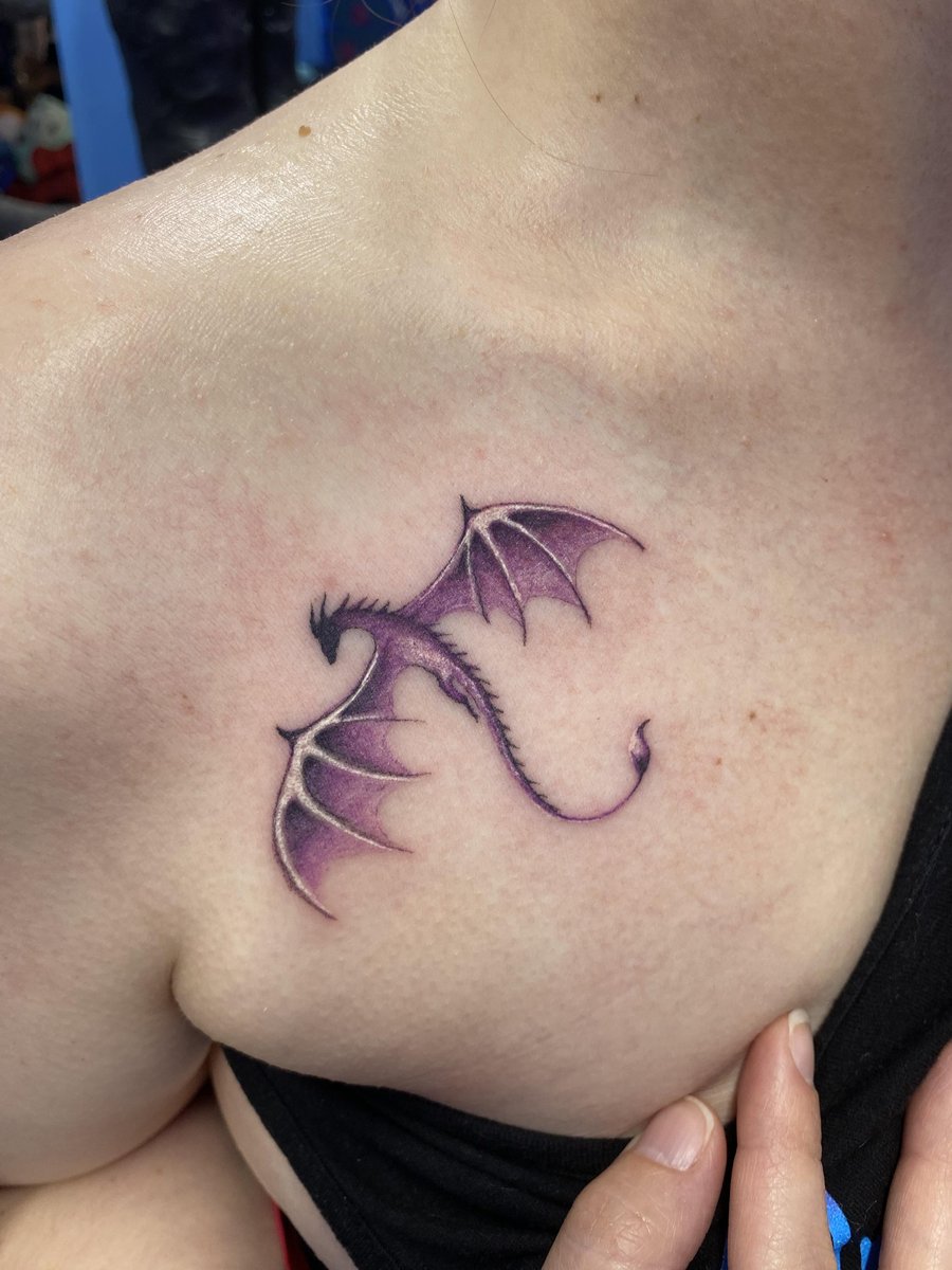 Photo of the tattoo titled Family Dragon Unity Symbol