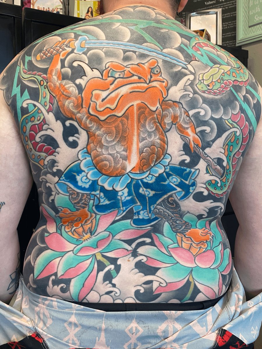 Photo of the tattoo titled Tribal Sun and Moon Fusion