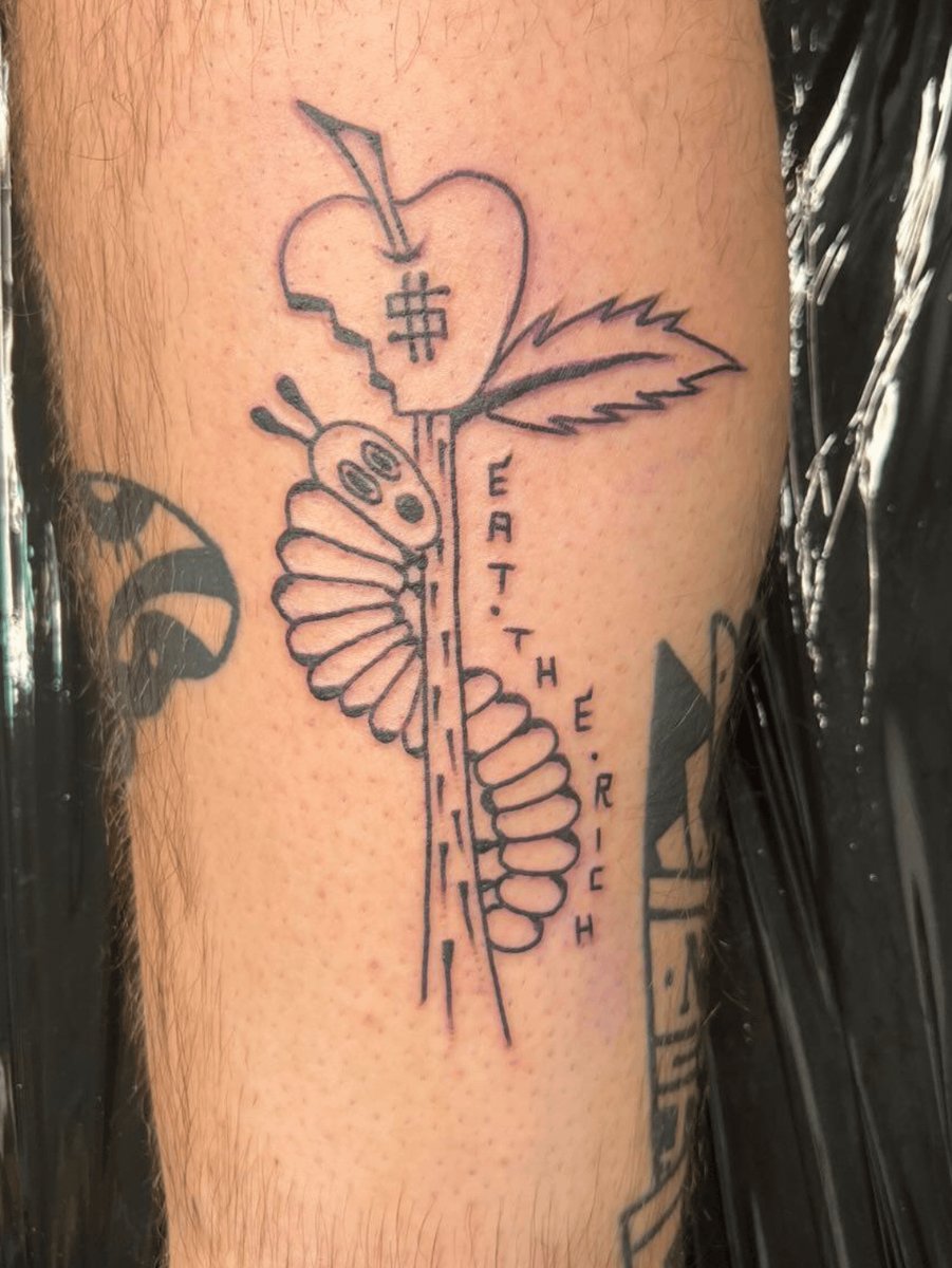 Photo of the tattoo titled Berlin Wanderlust Captured