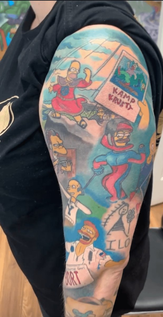 Photo of the tattoo titled Navigating Life's Currents