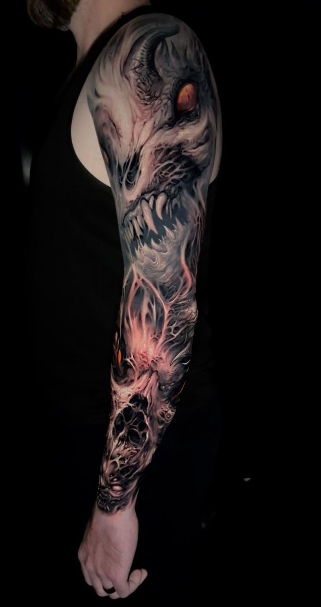 Photo of the tattoo titled New ink from Graveyard NYC