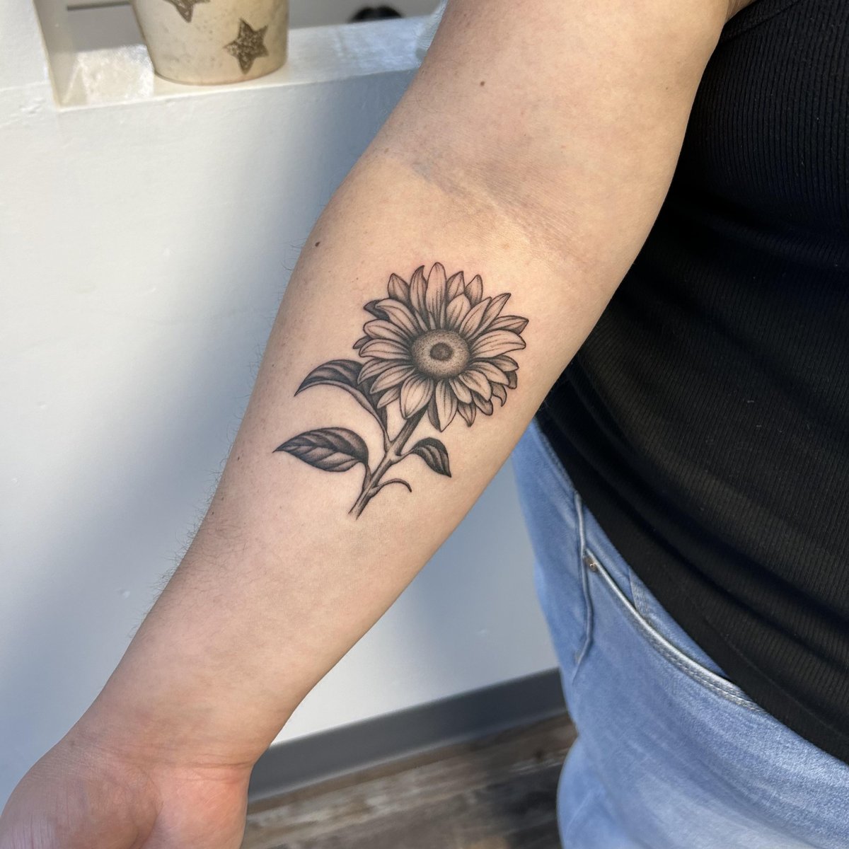 Photo of the tattoo titled My Favorite Flower