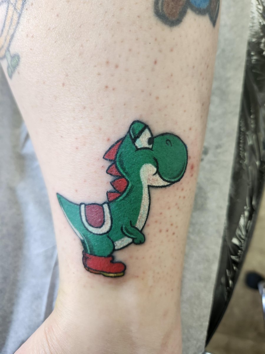 Photo of the tattoo titled Tanya's Rework at Aardvark Tattoo