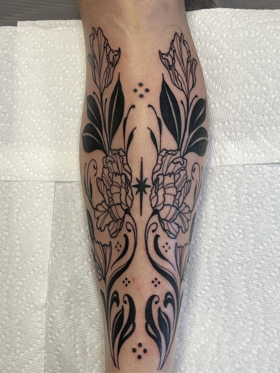 Photo of the tattoo titled Floral Ornamental Tattoo