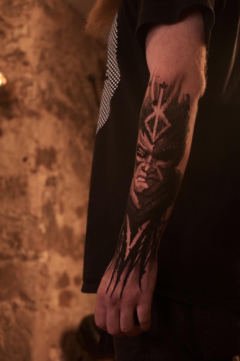 Photo of the tattoo titled Berserk Inspired Art