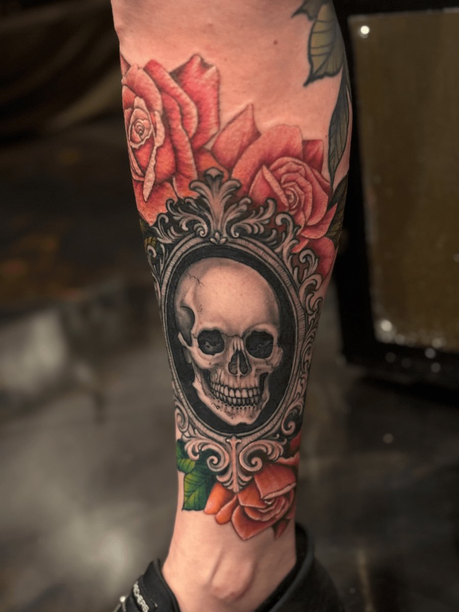 Photo of the tattoo titled Tribal Wolf Spirit Animal