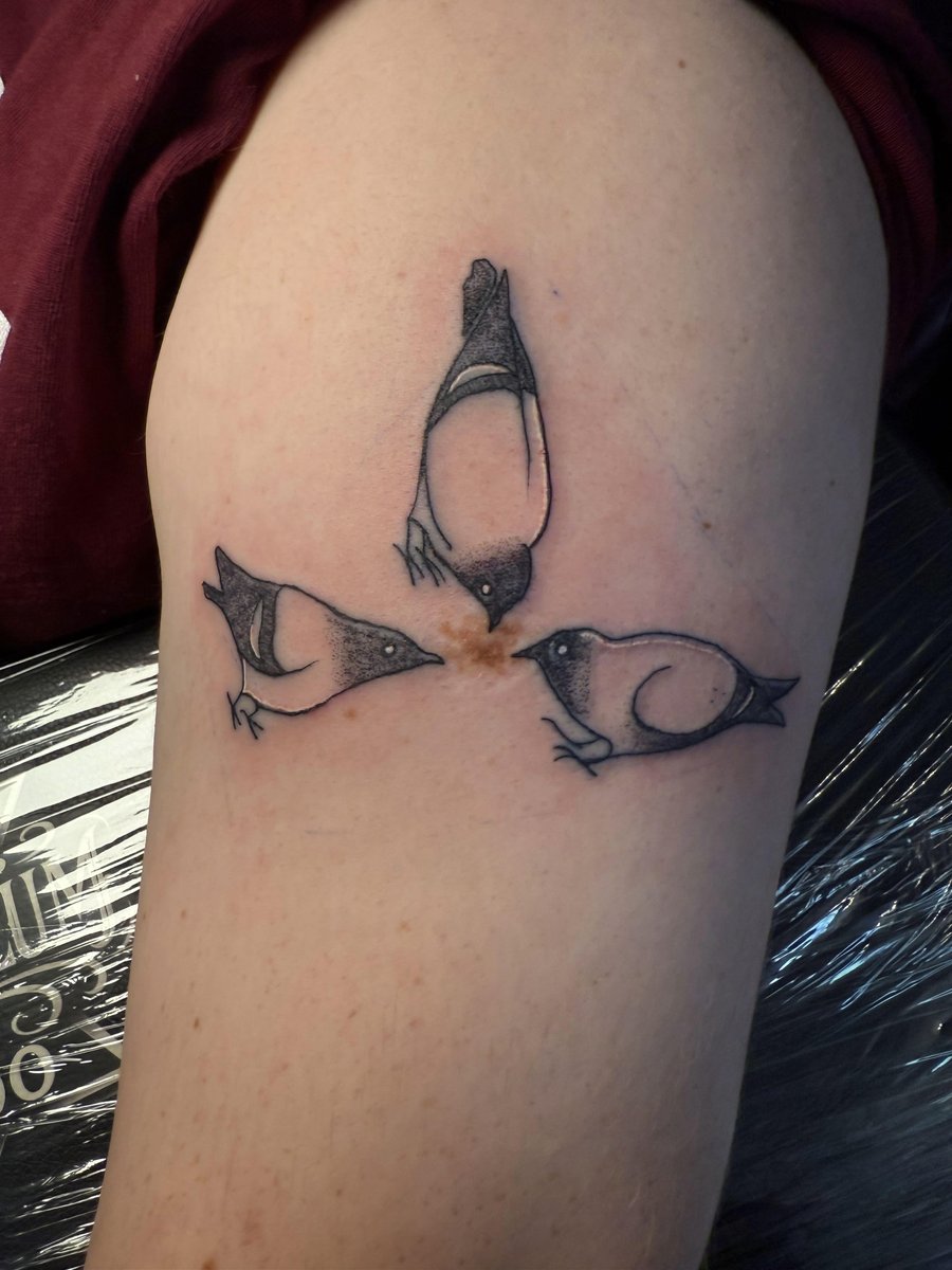 Photo of the tattoo titled Birthmark Cover-Up with Pigeons