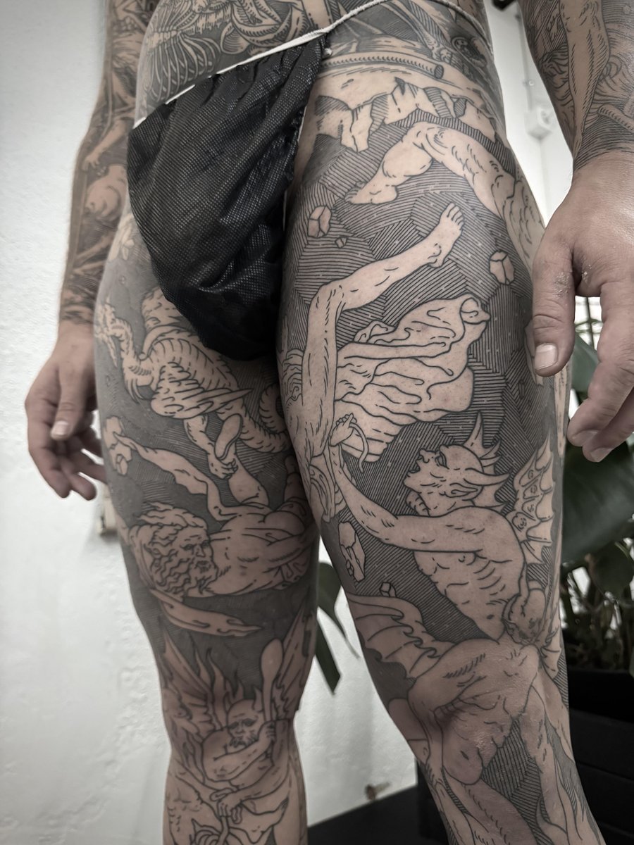 Photo of the tattoo titled Epic Full Body Suit in Progress