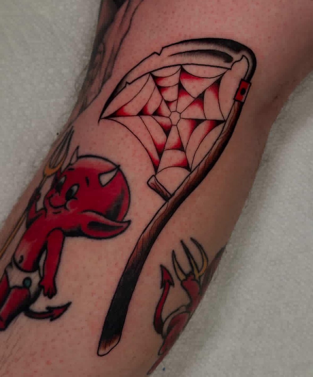 Photo of the tattoo titled New Scythe Tattoo