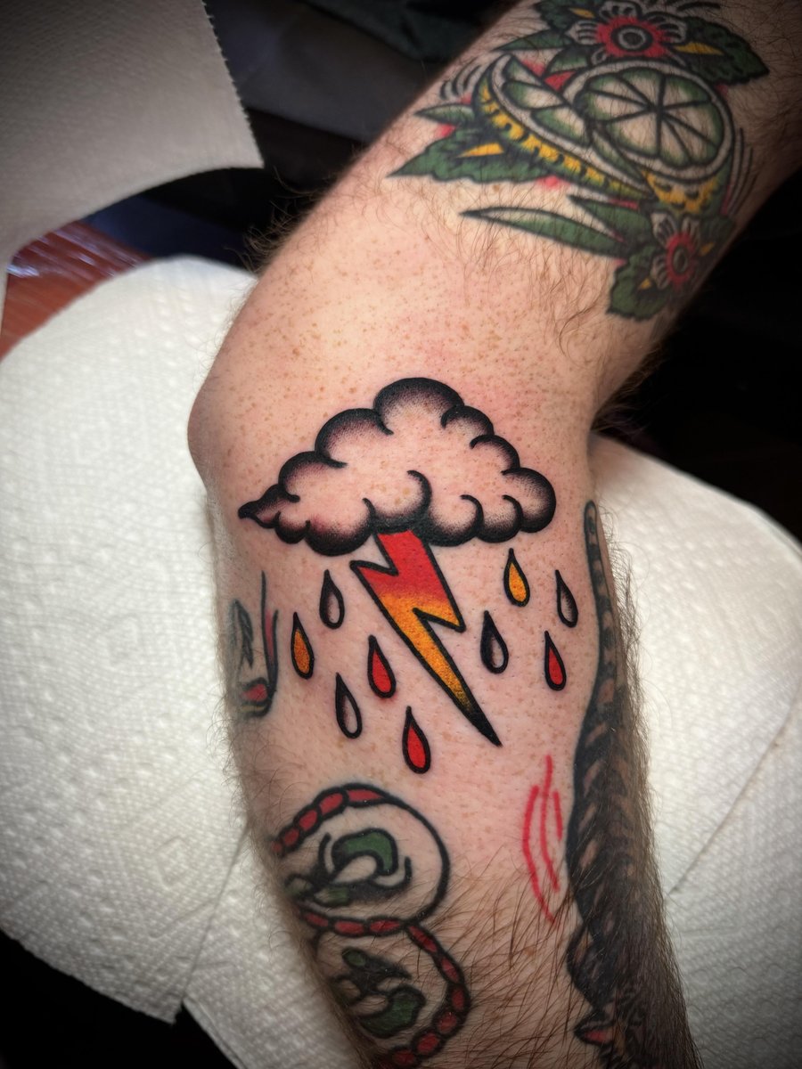 Photo of the tattoo titled OKC Thunder Victory Championship Tattoo