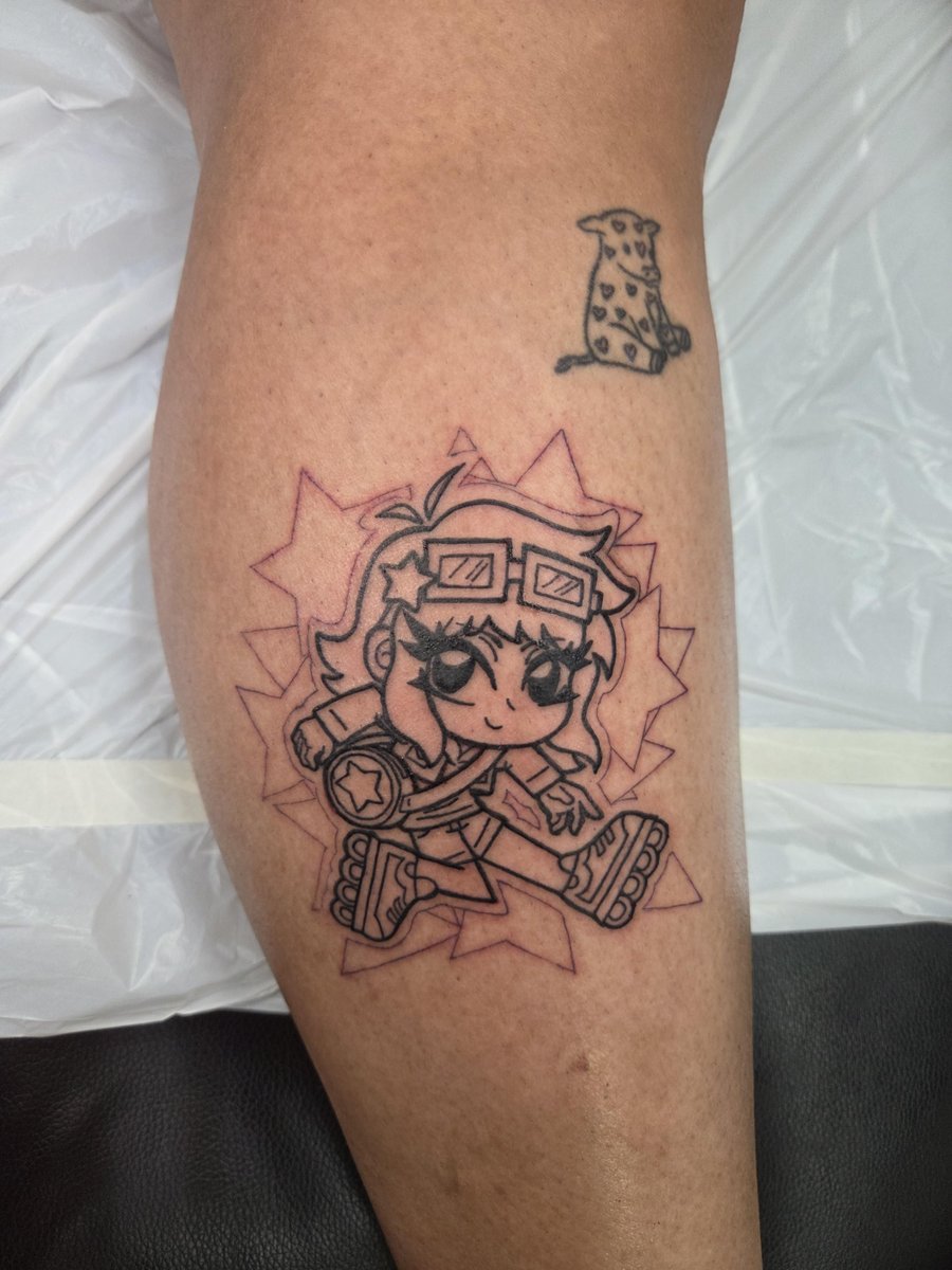 Photo of the tattoo titled Ramona Flowers in Houston