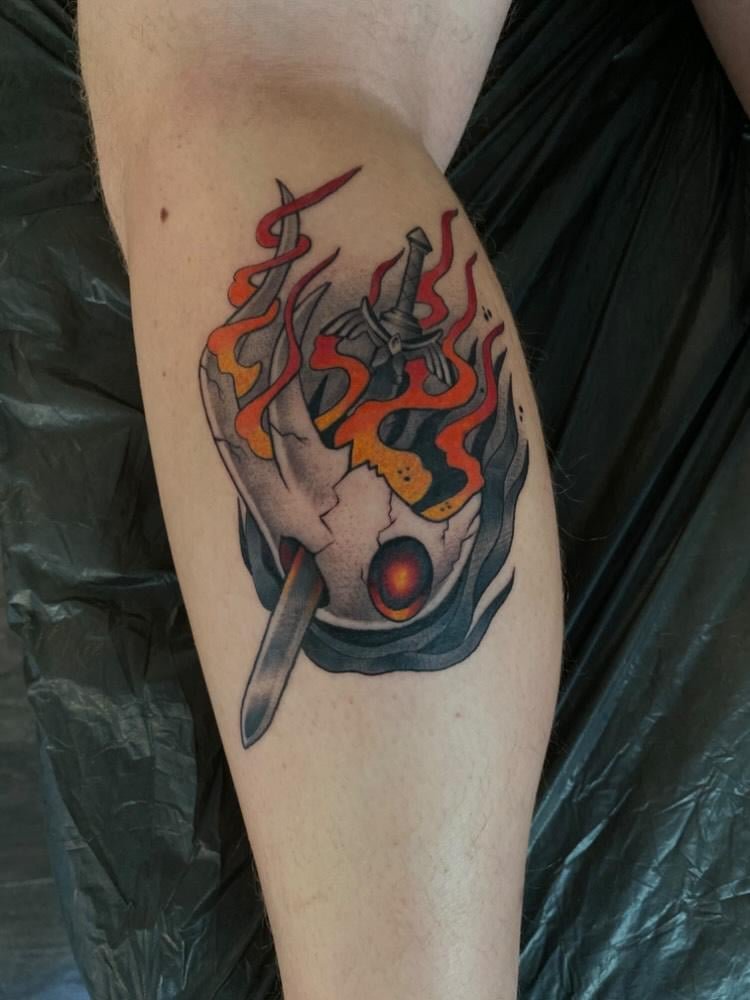 Photo of the tattoo titled Gaming Mashup Masterpiece