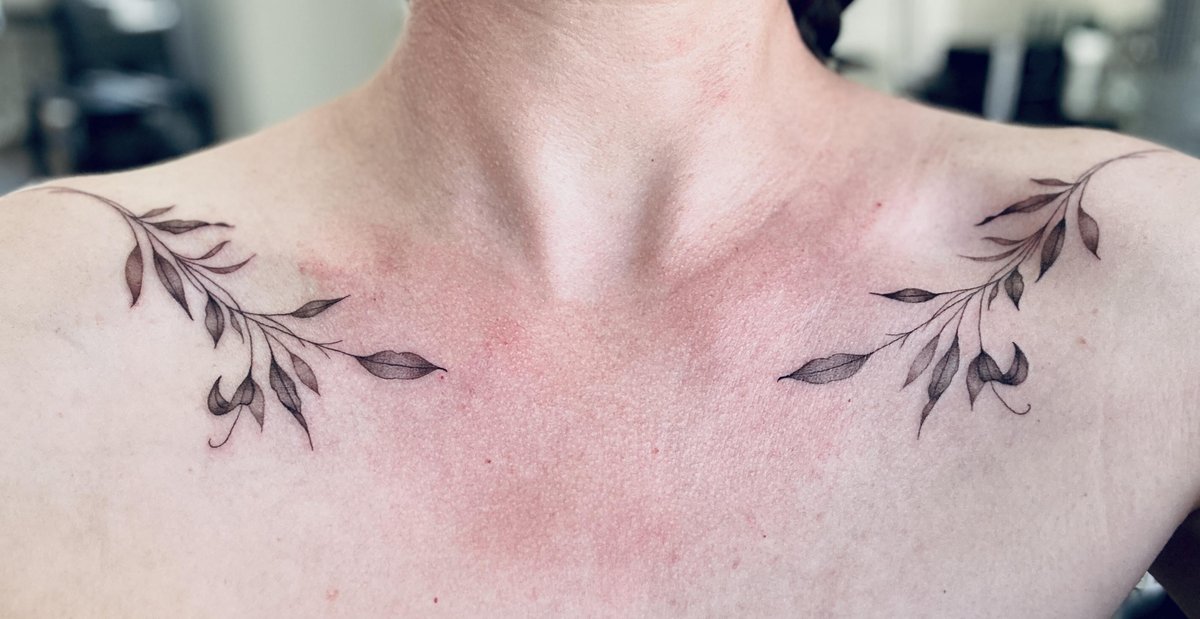 Photo of the tattoo titled Floral Beauty Freshly Inked
