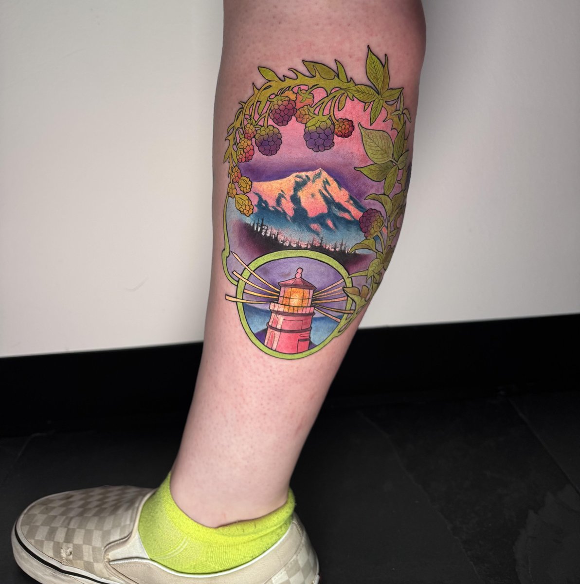 Photo of the tattoo titled Oregon State Pride Tattoo