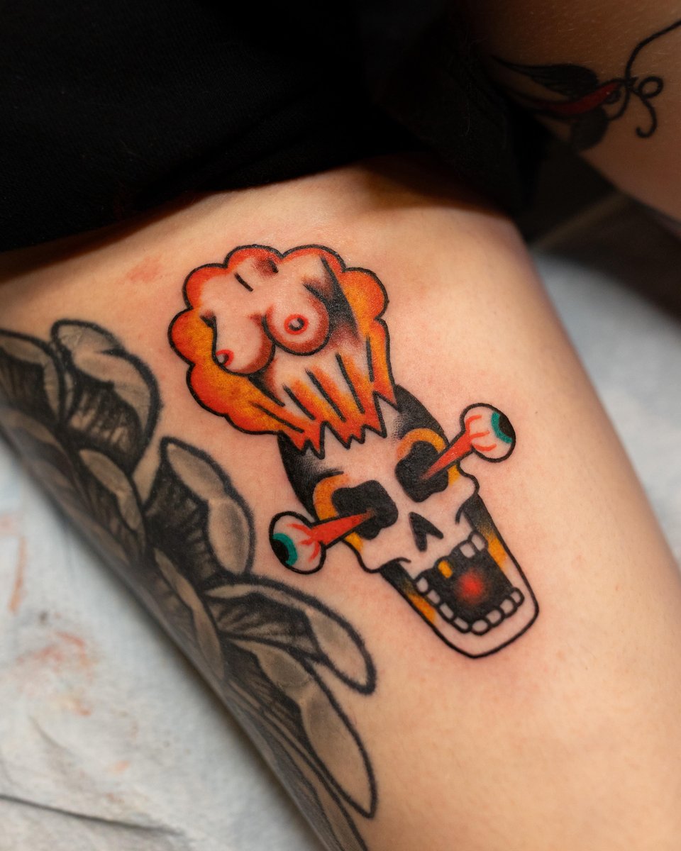 Photo of the tattoo titled Classic Sailor Jerry Inspired Piece