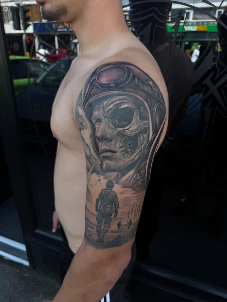 Photo of the tattoo titled Commemorating War Experiences