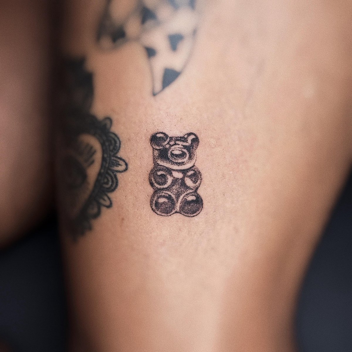 Photo of the tattoo titled A Tiny Bear of Joy