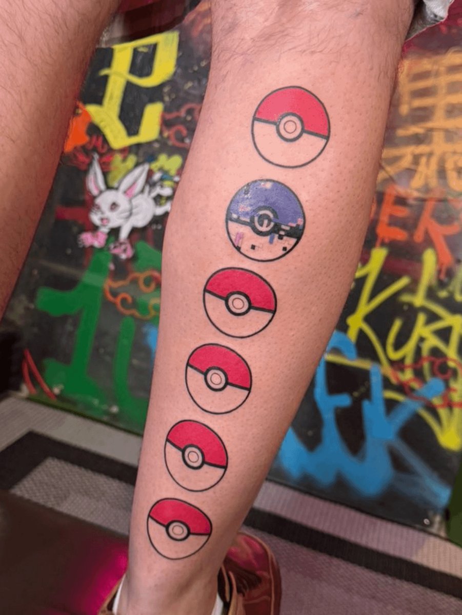 Photo of the tattoo titled My New Pokémon Tattoo