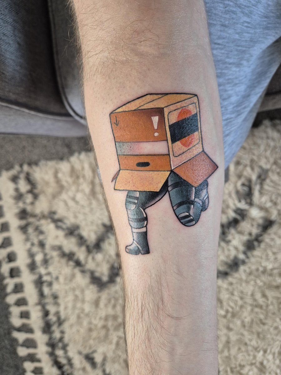 Photo of the tattoo titled Metal Gear Solid First Ink
