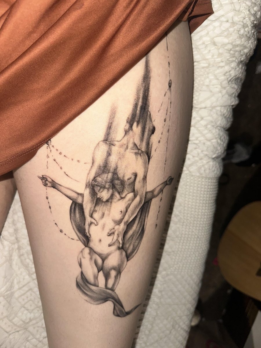 Photo of the tattoo titled Figurative Nude for Parental Approval