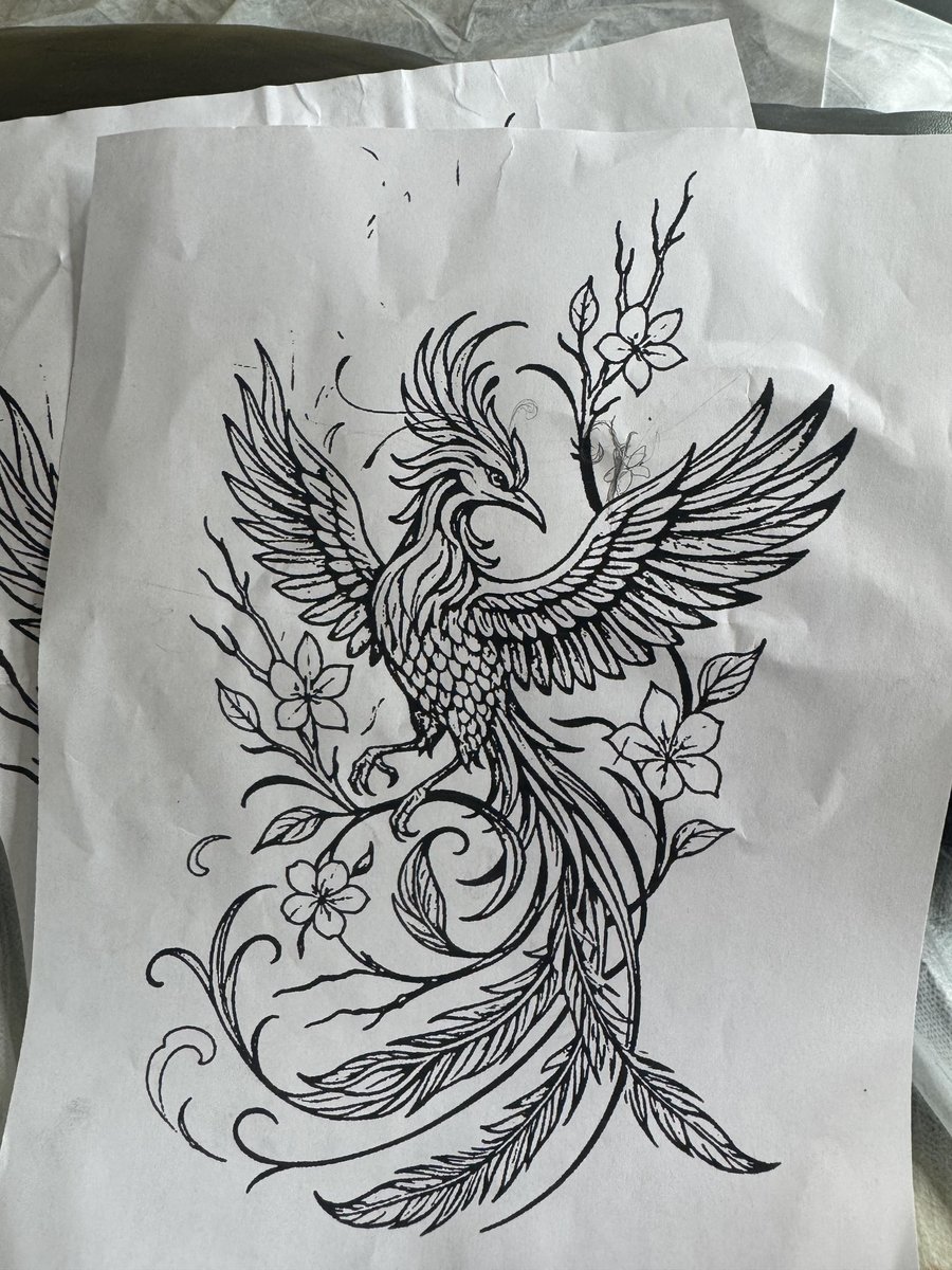 Photo of the tattoo titled Ibong Adarna's Dual Nature