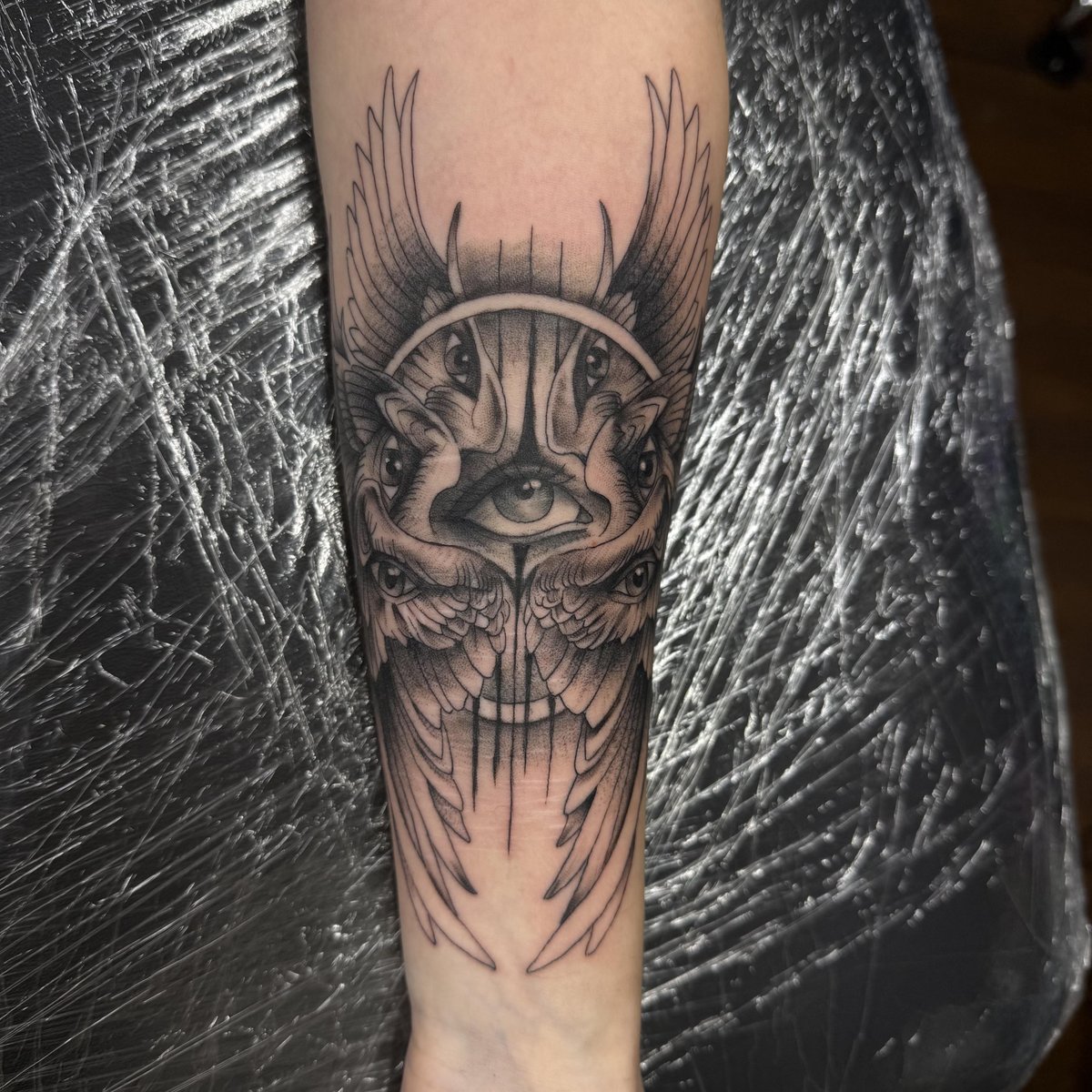 Photo of the tattoo titled Seraphim Scar Cover-Up
