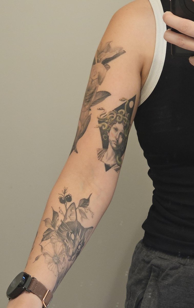 Photo of the tattoo titled My Tattoo Journey Through Art