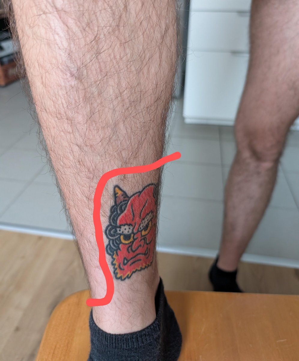 Photo of the tattoo titled Snake and Oni Sleeve Flow