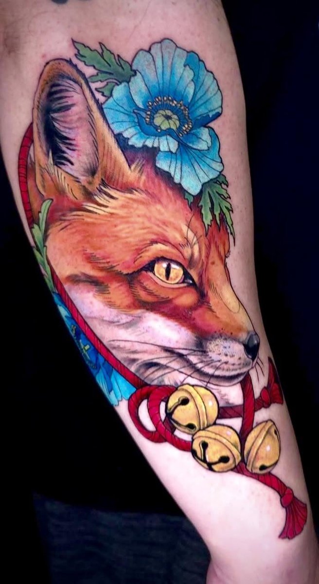 Photo of the tattoo titled Foxy Little Forearm Piece