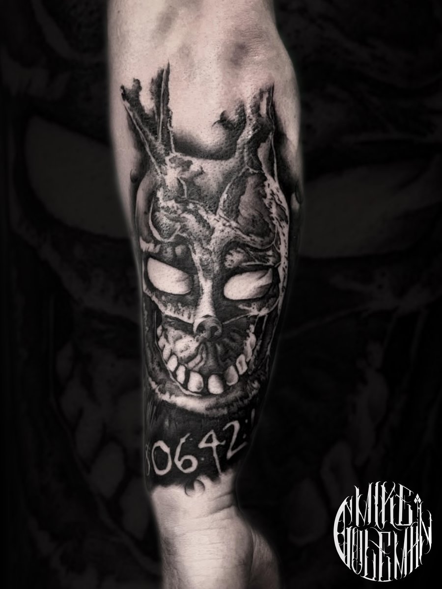 Photo of the tattoo titled Donnie Darko Tribute
