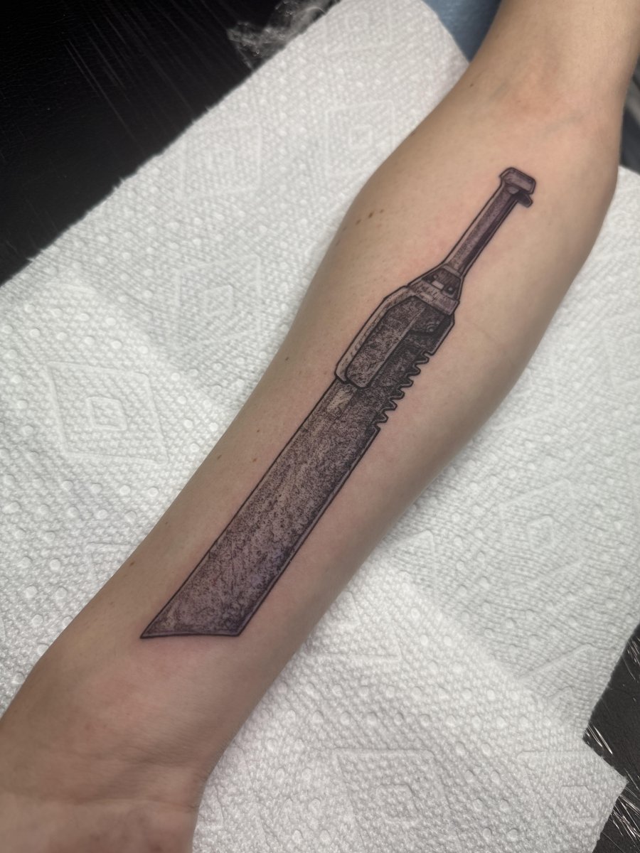 Photo of the tattoo titled First Titanfall Ronin Tattoo