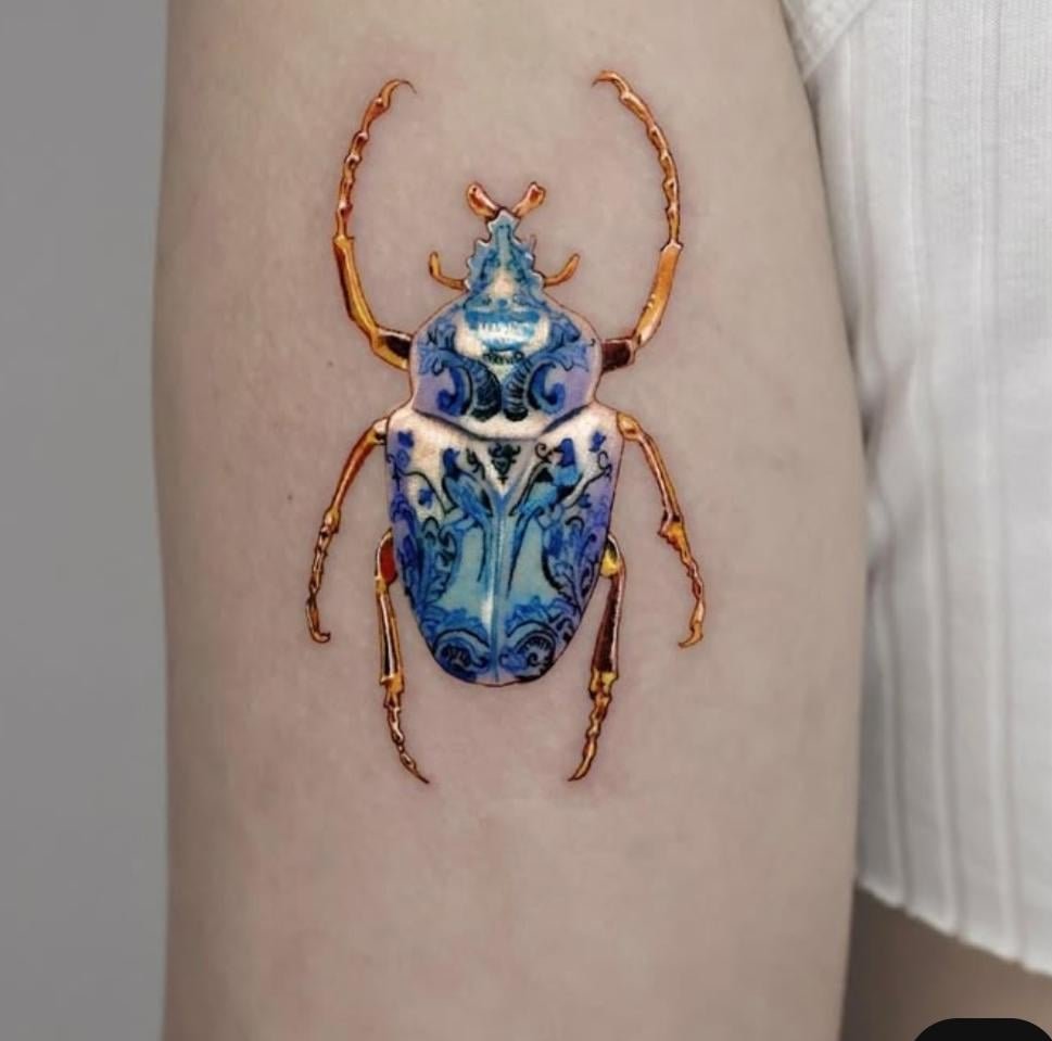 Photo of the tattoo titled Inquiring About Gold Inlay Tattoos