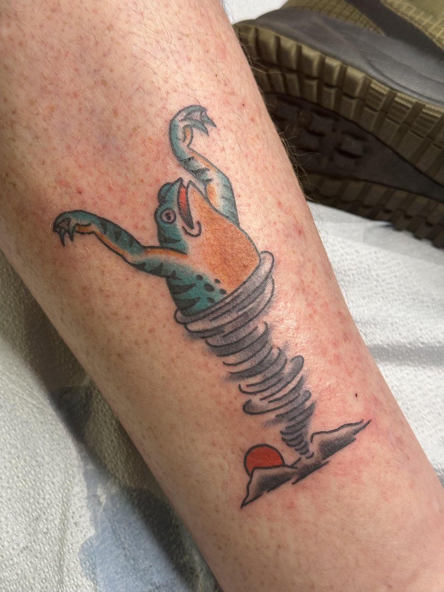 Photo of the tattoo titled My First Froggo Tattoo