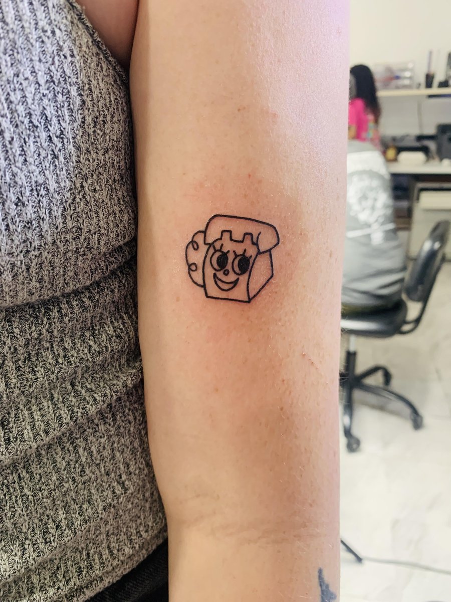 Photo of the tattoo titled Cute Little Guy from Moonlight Studios