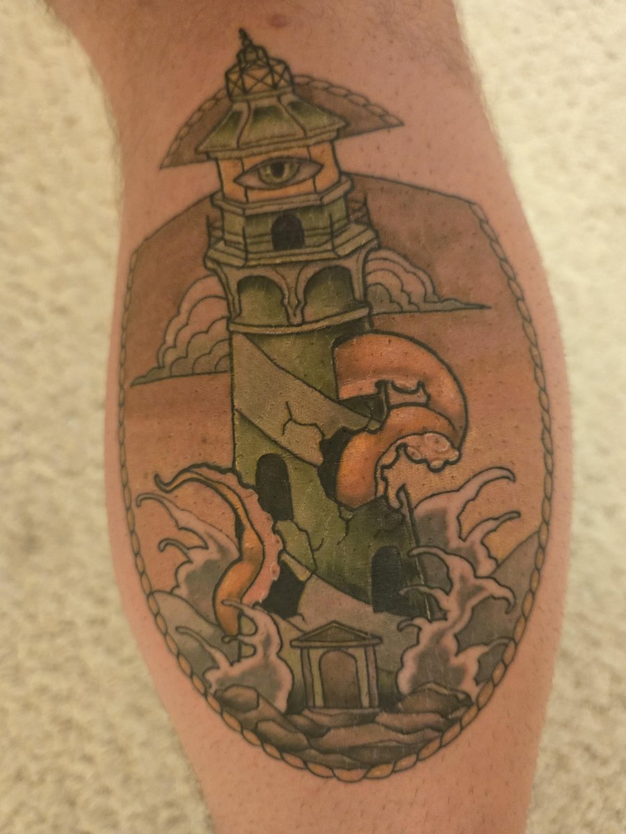 Photo of the tattoo titled Guiding Light Tattoo