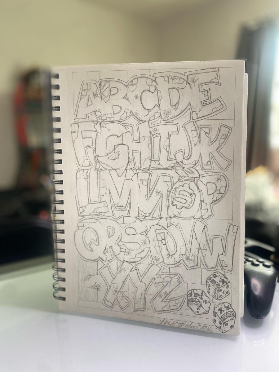 Photo of the tattoo titled Exploring Lettering: An Artist's Journey
