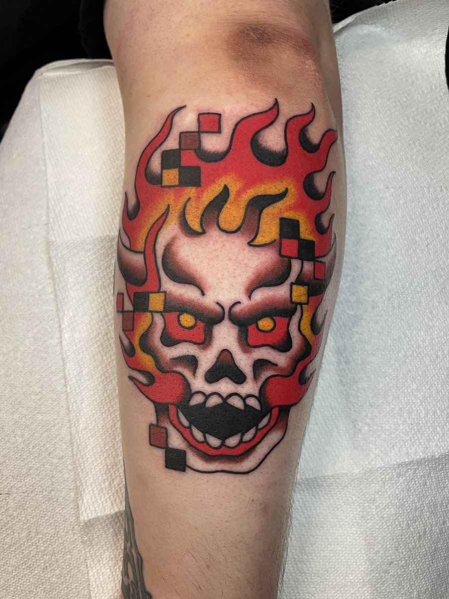 Photo of the tattoo titled Lost Soul Doom Art
