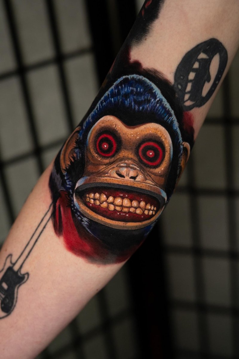 Photo of the tattoo titled LA Rabbit's Artistic Mark