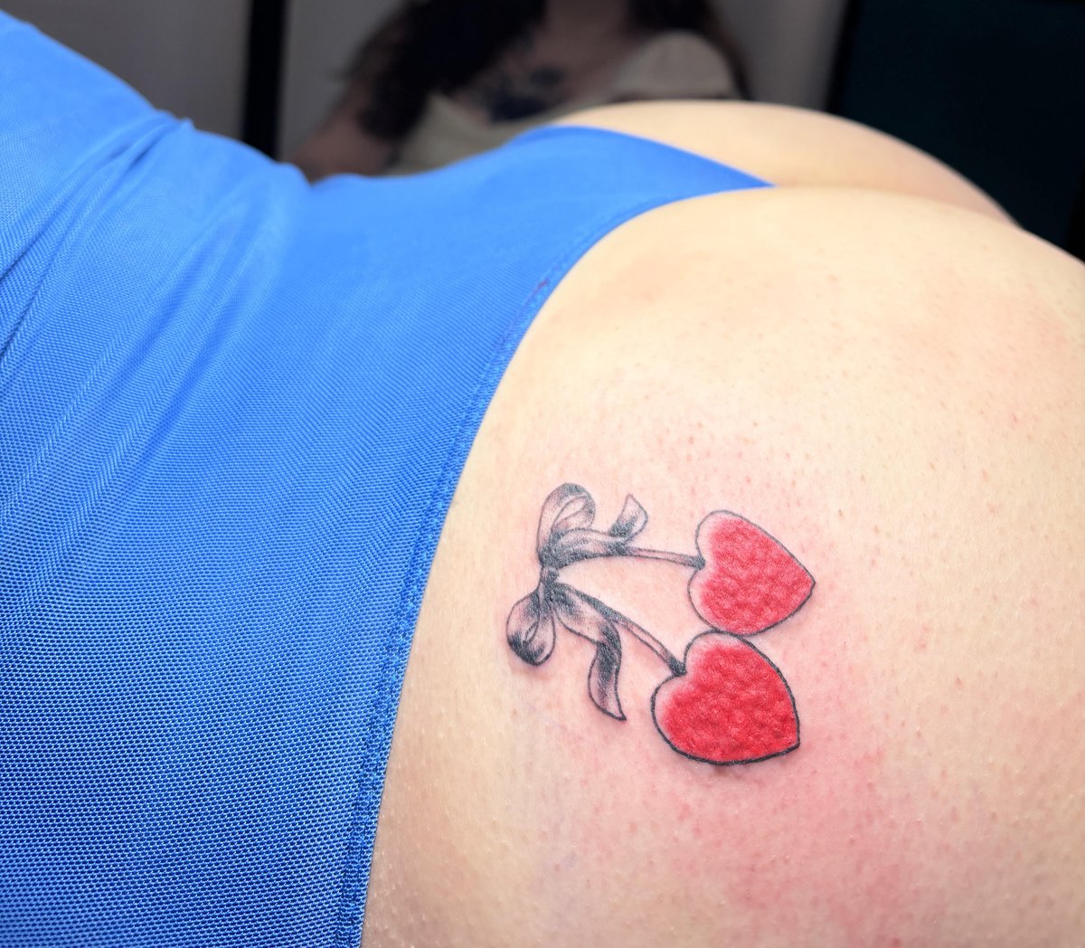 Photo of the tattoo titled Girls Night Cherry Decision