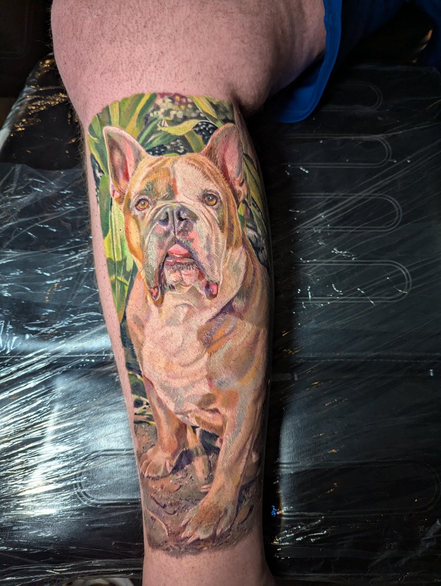 Photo of the tattoo titled Tribute to my handsome boy