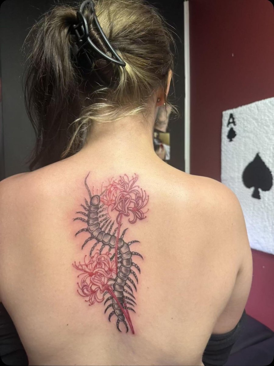 Photo of the tattoo titled Spontaneous Ink, Painful Love