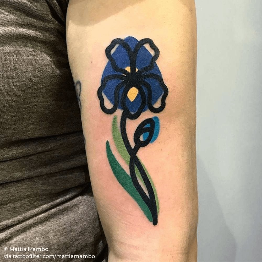 Photo of the tattoo titled Destrutturato Tattoo Healing Process