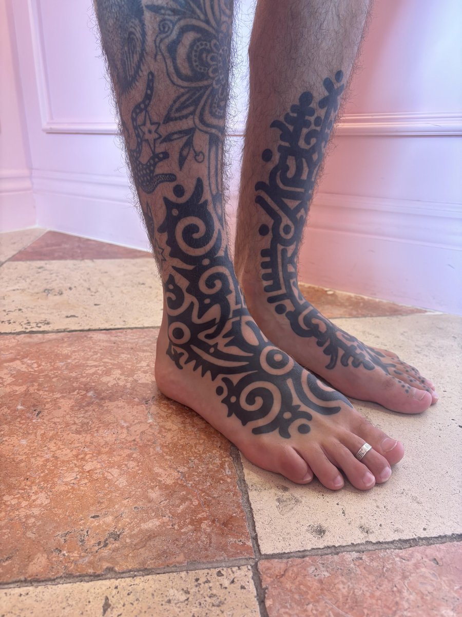 Photo of the tattoo titled Toes All Inked Up