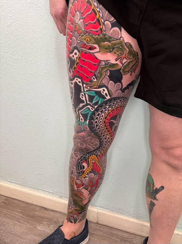 Photo of the tattoo titled Counting Down the Hours