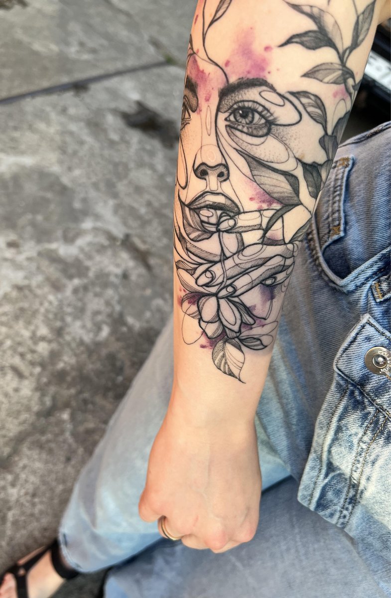 Photo of the tattoo titled Muse's Beautiful Artistic Addition