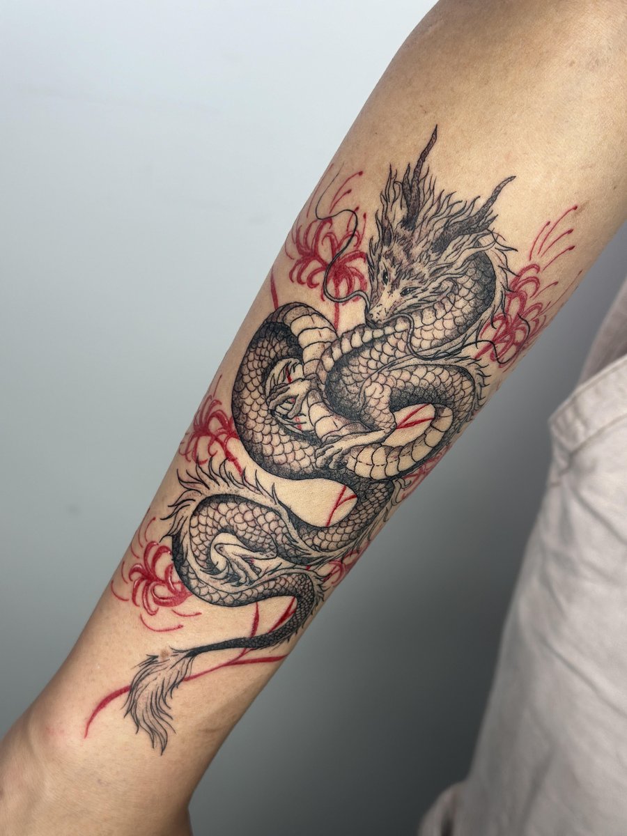 Photo of the tattoo titled Dragon tattoo in Melbourne