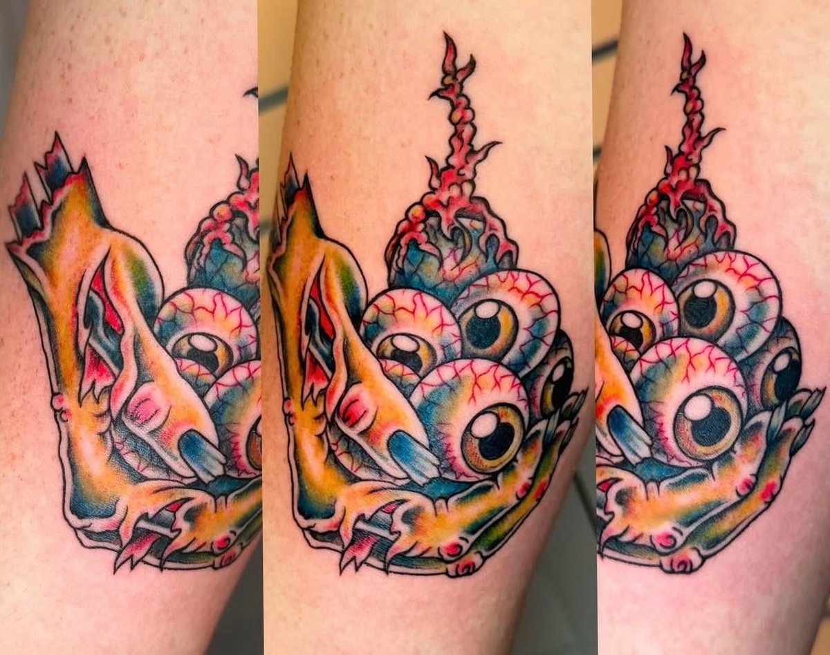 Photo of the tattoo titled PG-13 Creepy and Gory Masterpiece